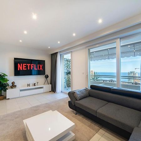Frontiere Monaco, Terrasse, Vue Mer, Parking - Ab 보솔레이 외부 사진