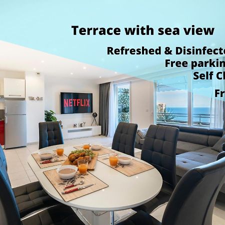 Frontiere Monaco, Terrasse, Vue Mer, Parking - Ab 보솔레이 외부 사진